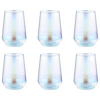 LONGDRINKGLAS (6er-Set) Pearl - Transparent, Glas (0.4L) - Butlers