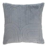 KISSENBEZUG Librale - Hellgrau, Textil (45/45cm) - home&you