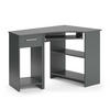 ECKSCHREIBTISCH Odin Anthrazit 83 x 76 cm Set mit PC-Schrank - Anthrazit, Holzwerkstoff (76/83/77cm) - Vicco