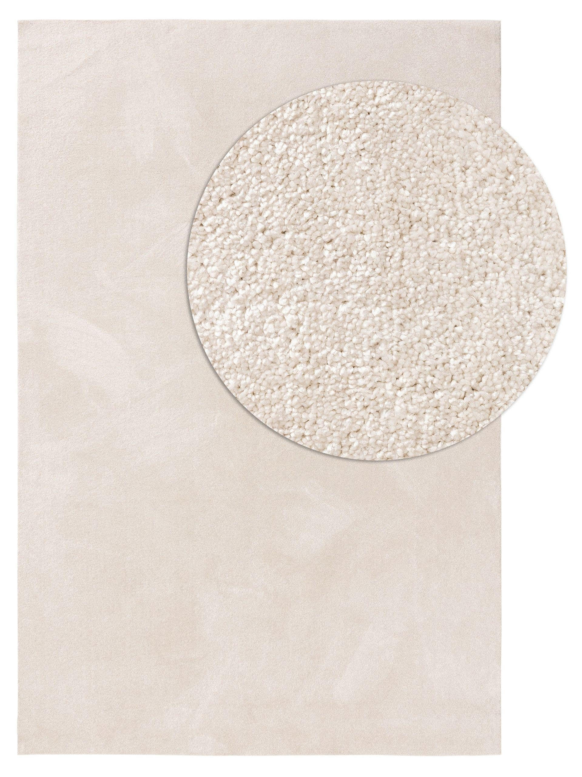 TEPPICH Nina waschbar 300/400 cm - Creme, Kunststoff (300/400cm) - benuta Nest
