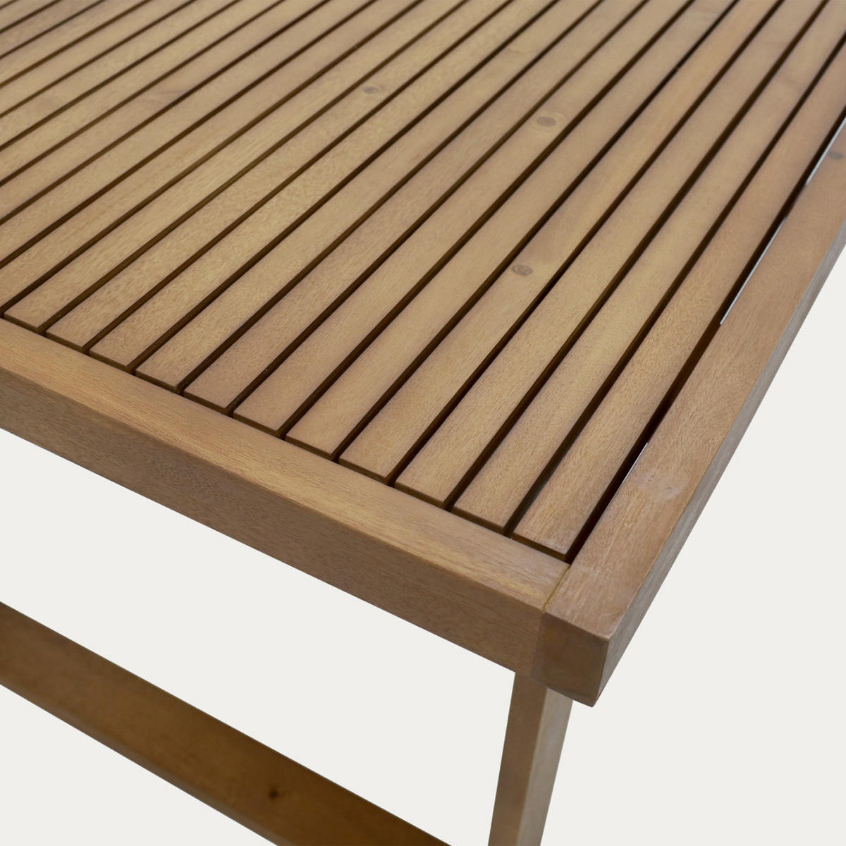 GARTENTISCH Saline Natur 90 x 180 - Braun, Holz (90/74/74cm) - Kenay Home