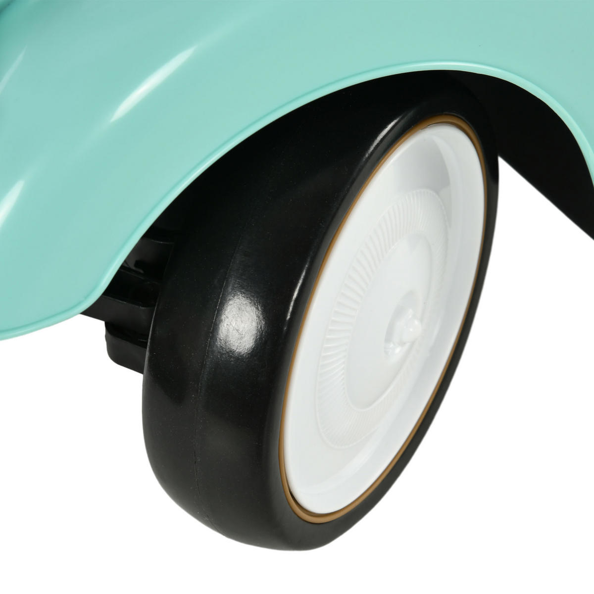 RUTSCHAUTO, Kinderfahrzeug mit Stauraum, Kinderauto mit Kippschutz, Grün - Grün, Metall (58/27/35cm) - AIYAPLAY