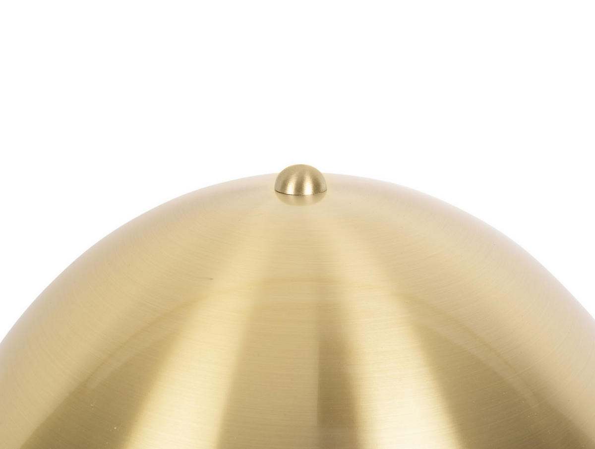 TISCHLAMPE Sublime Geborsteld 11/11/51 cm - Goldfarben, Metall (11/11/51cm) - Leitmotiv