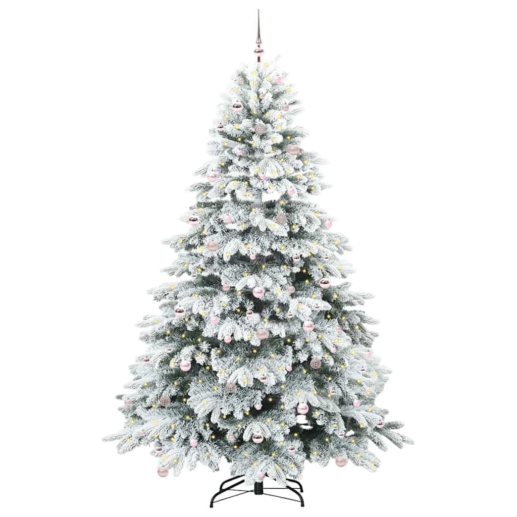 vidaXL Weihnachtsbaum Weiß 240 cm
