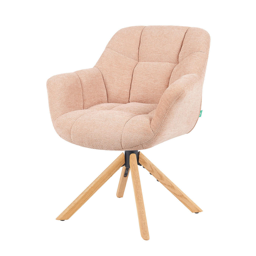 Thumbnail - Dubi Möbel Drehstuhl, Rosa, Textil, 65x81x66 cm, Arbeitszimmer, Bürostühle, Drehstühle