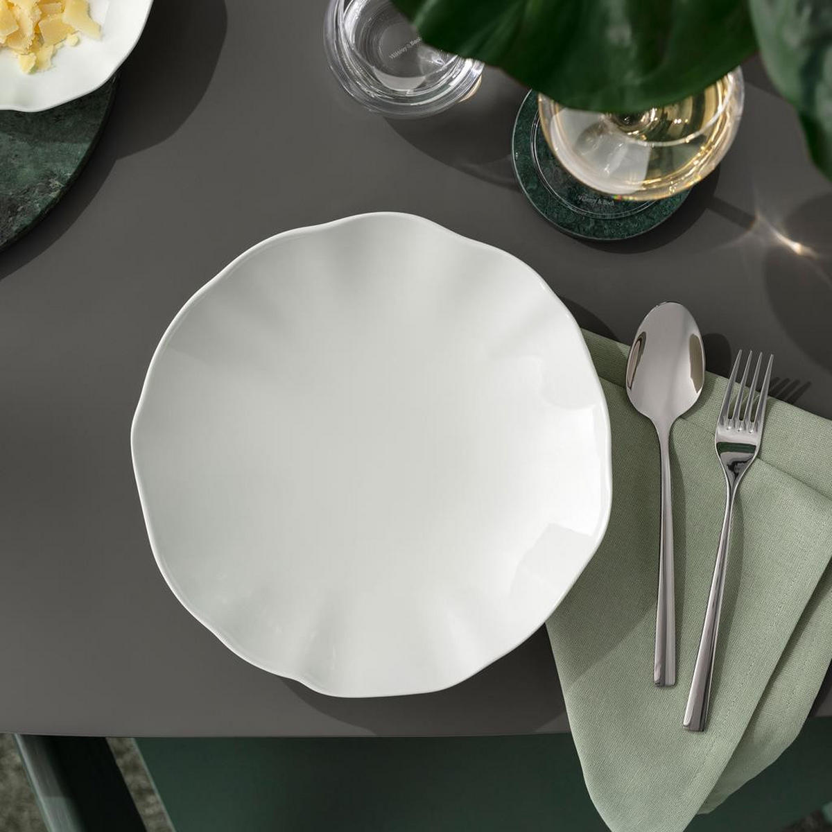SUPPENTELLER Pura weiß ø 25,4 cm 6er Set - Weiß, Keramik (25.4cm) - Villeroy & Boch
