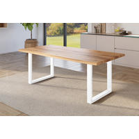 ESSTISCH JULIUS U - Wildeiche/Eichefarben, Holz (100/200/77cm) - SAM