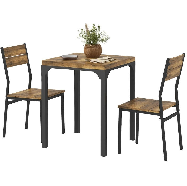 Meubliv Essgruppe Braun 60x76x60 cm