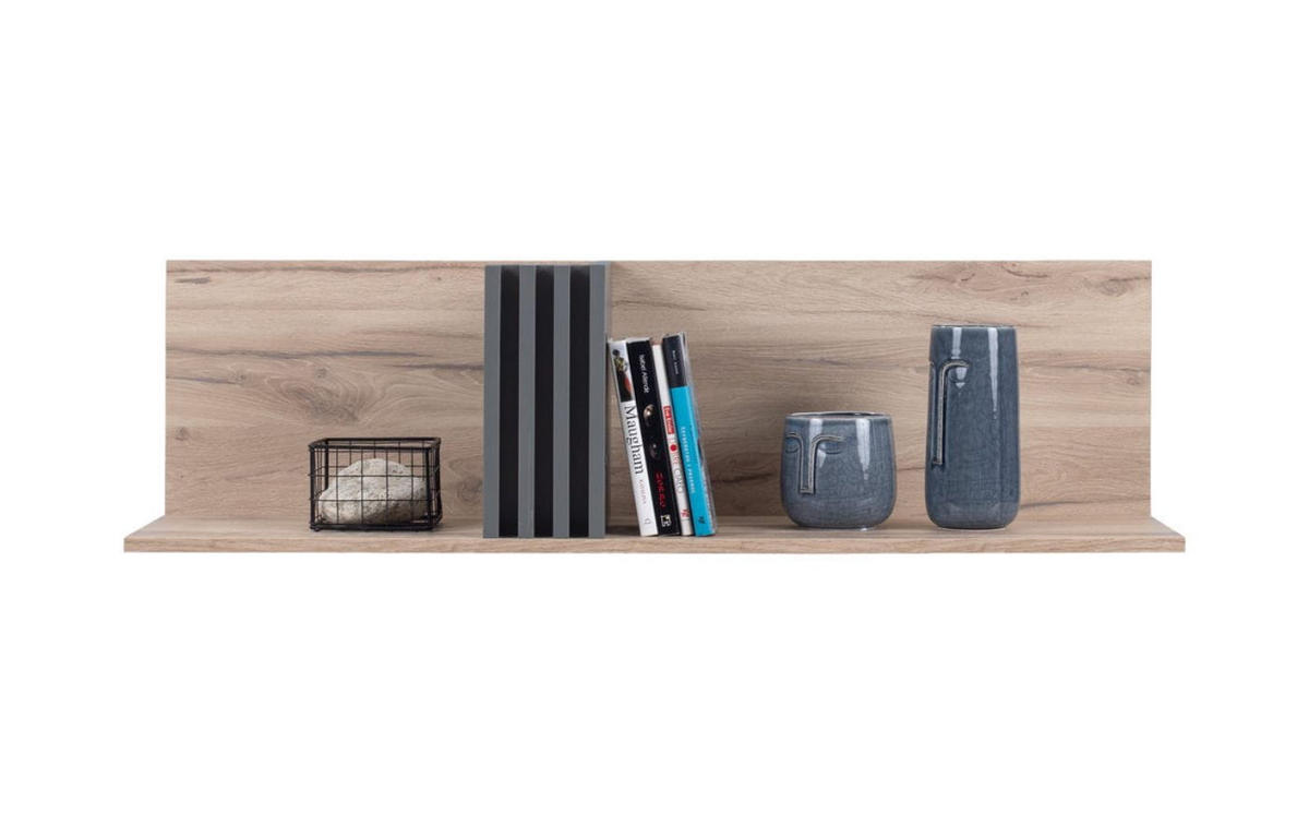 WOHNZIMMER Set – ALLMO System – Eichefarben - Eichefarben, Holzwerkstoff (60/195/40cm) - hi-markt