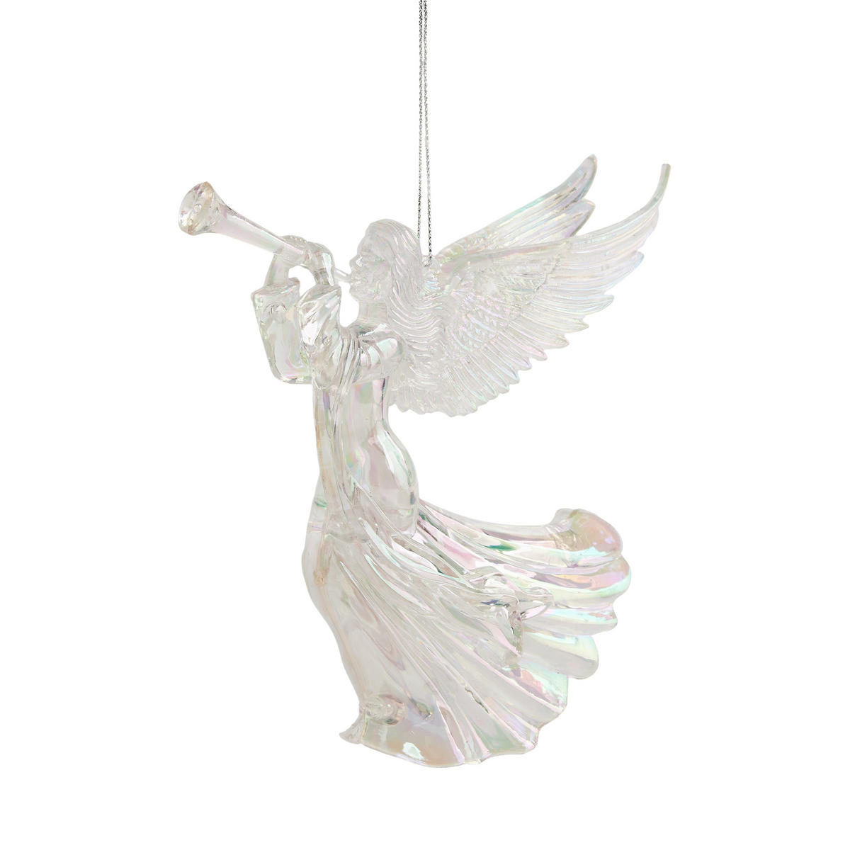 WEIHNACHTSDEKO Hängend LUMINA, 13 x 14 cm, Mehrfarbig, Christbaumschmuck, Weihnachtsbaumdekoration, Christmas, Xmas - Multicolor, Kunststoff (13/5/14cm) - home&you