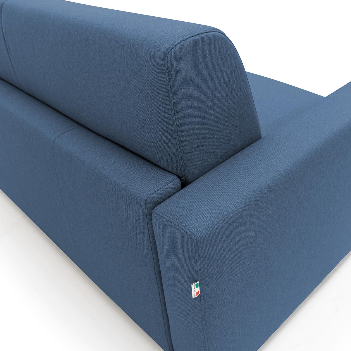 SCHLAFSOFA Kansas - Blau, Textil (212/92/95cm) - Divani.store