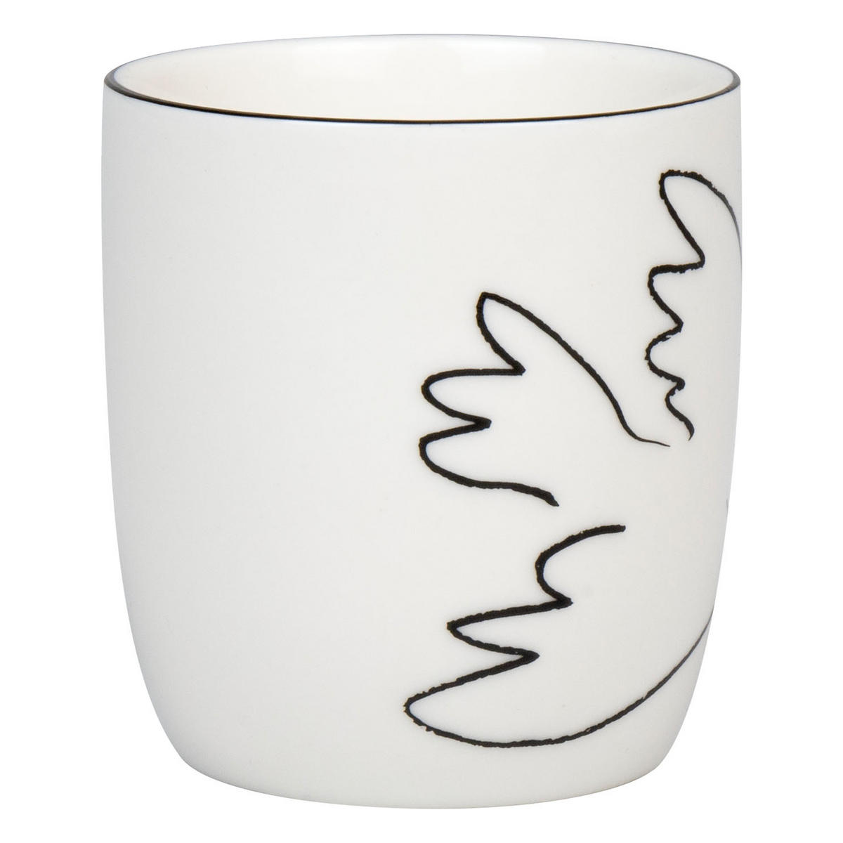 KAFFEEBECHER Picasso - Colombe de la paix - Naturfarben, Keramik (0.2L) - Könitz