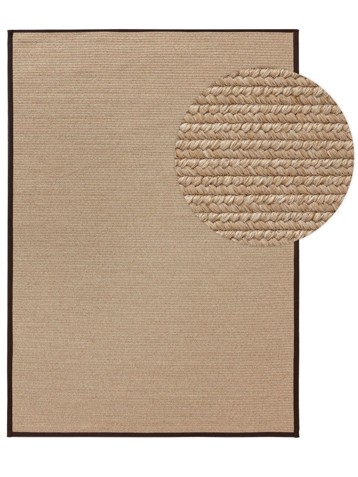 OUTDOORTEPPICH Nandi Beige 90x130 cm - Beige, Textil (90/1cm) - KUNSTLOFT