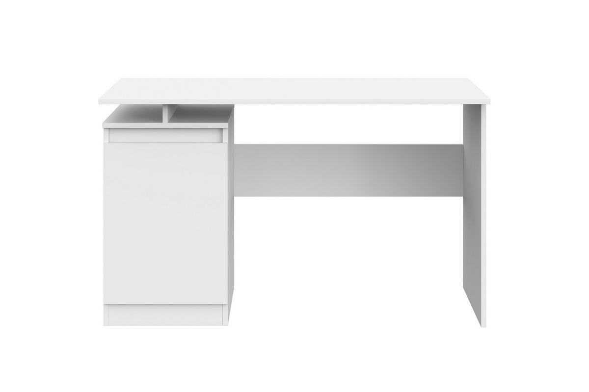 SCHREIBTISCH Weiß 120/73/59 - Weiß, Holzwerkstoff (59/120/73cm) - RAUMHIRSCH FURNITURE