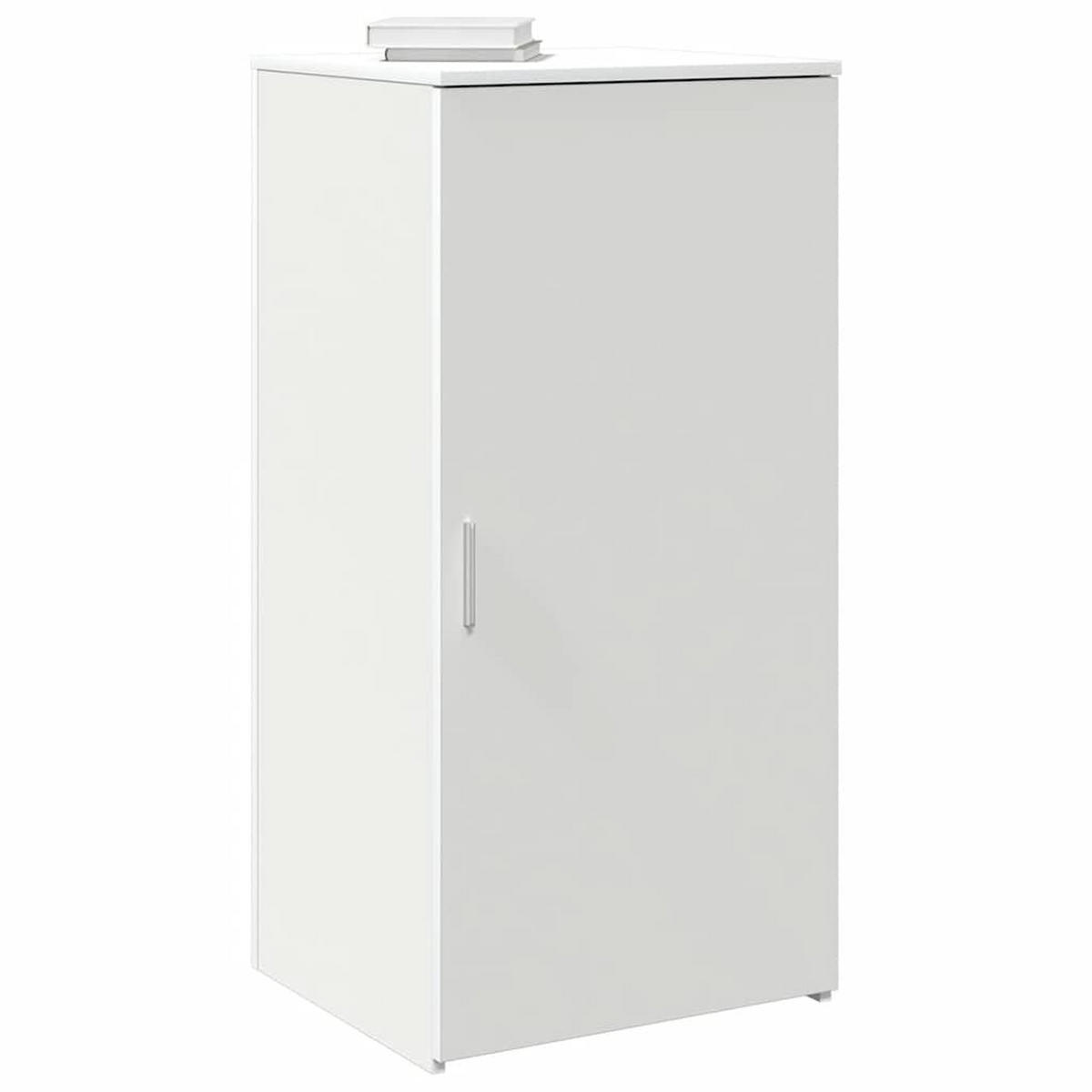 LAGERSCHRANK Weiss 50/45/103,5 Cm Holzwerkstoff - Weiß, Holzwerkstoff (45/103.5/50cm) - vidaXL