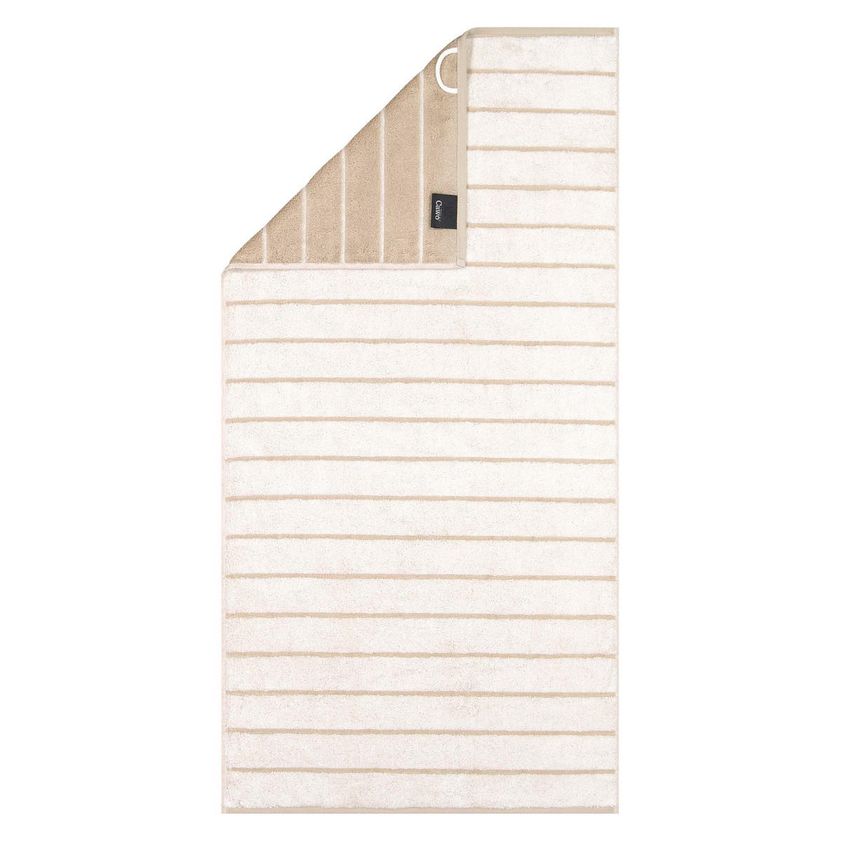 HANDTUCH BALANCE DOUBLEFACE 6232 NATUR - 33 - Naturfarben, Textil (50/100cm) - Cawoe