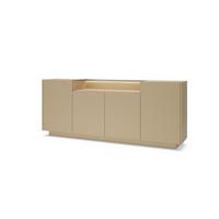 KOMMODE: Kakao + Cremona-Eiche, 203 x 83 x 39,5 cm - Braun, Holzwerkstoff (203/83/39.5cm) - 3XE LIVING