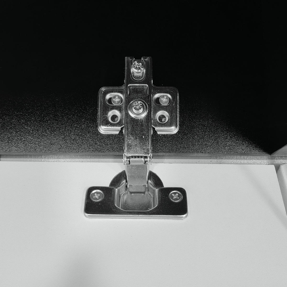 TV-LOWBOARD Float Schwarz-Weiß 180/35/30 cm - Schwarz, Holzwerkstoff (180/30/35cm) - PANGIVO