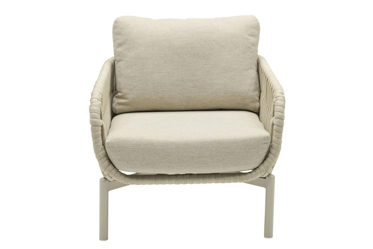 GARTENSTUHL Malte 67x79x82 cm, Kunststoff, Taupe - Taupe, Kunststoff (79/67/82cm) - dasmöbelwerk