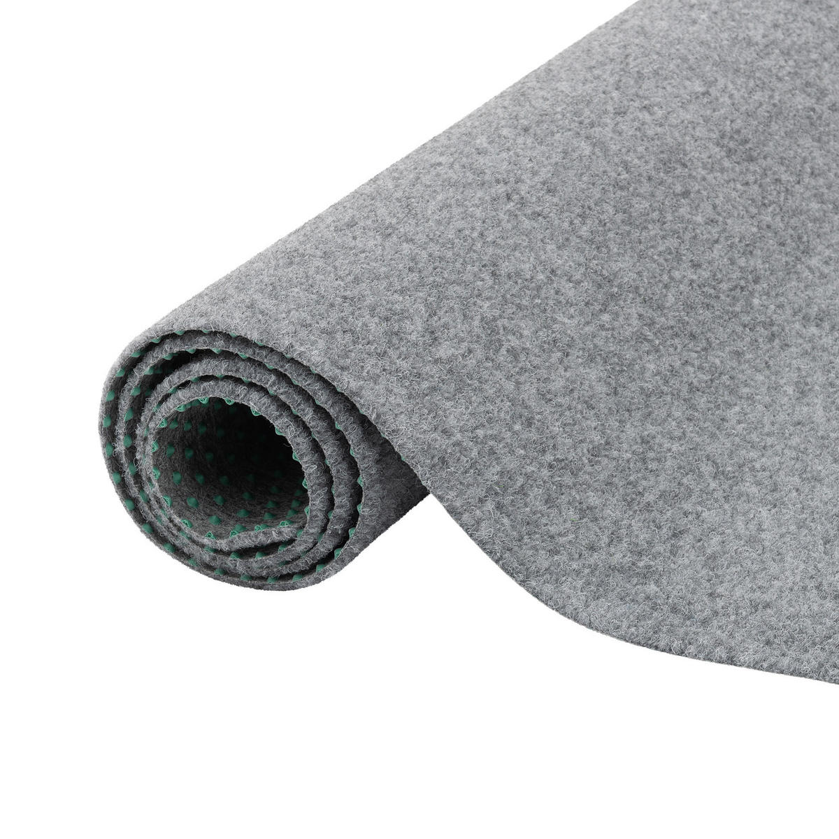 KUNSTRASEN RASENTEPPICH MIT NOPPEN KINGSTON - Grau, Textil (200/200cm) - Snapstyle