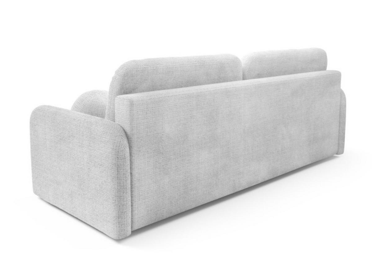 SOFA Cremona KUBI Ausziehbar Mit Bequemem Sitz 81 cm - Grau, Textil (218/90/88cm) - Sepro Meble