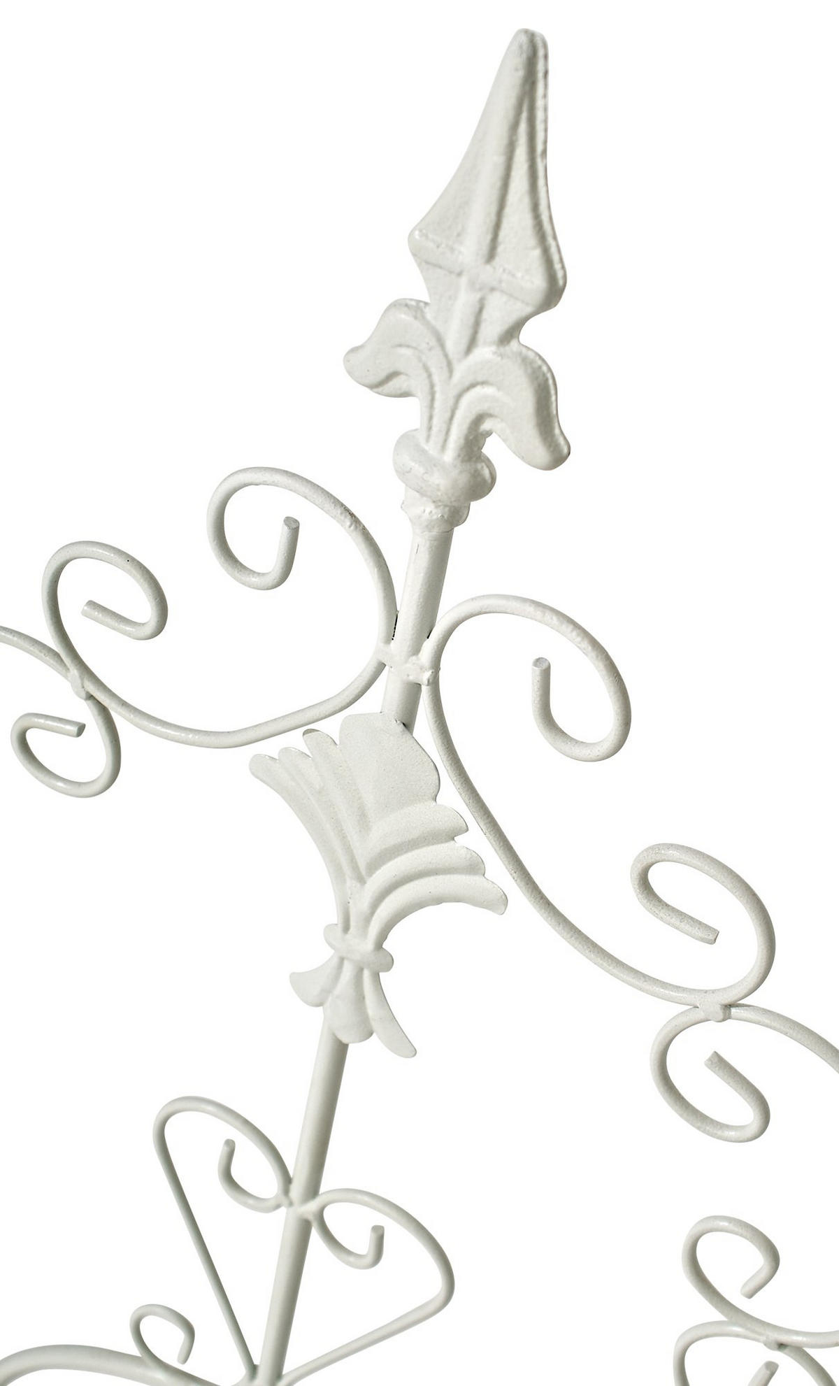 RANKGITTER 2er Set Metall weiß - Weiß, Metall (35/122/1cm) - CLP