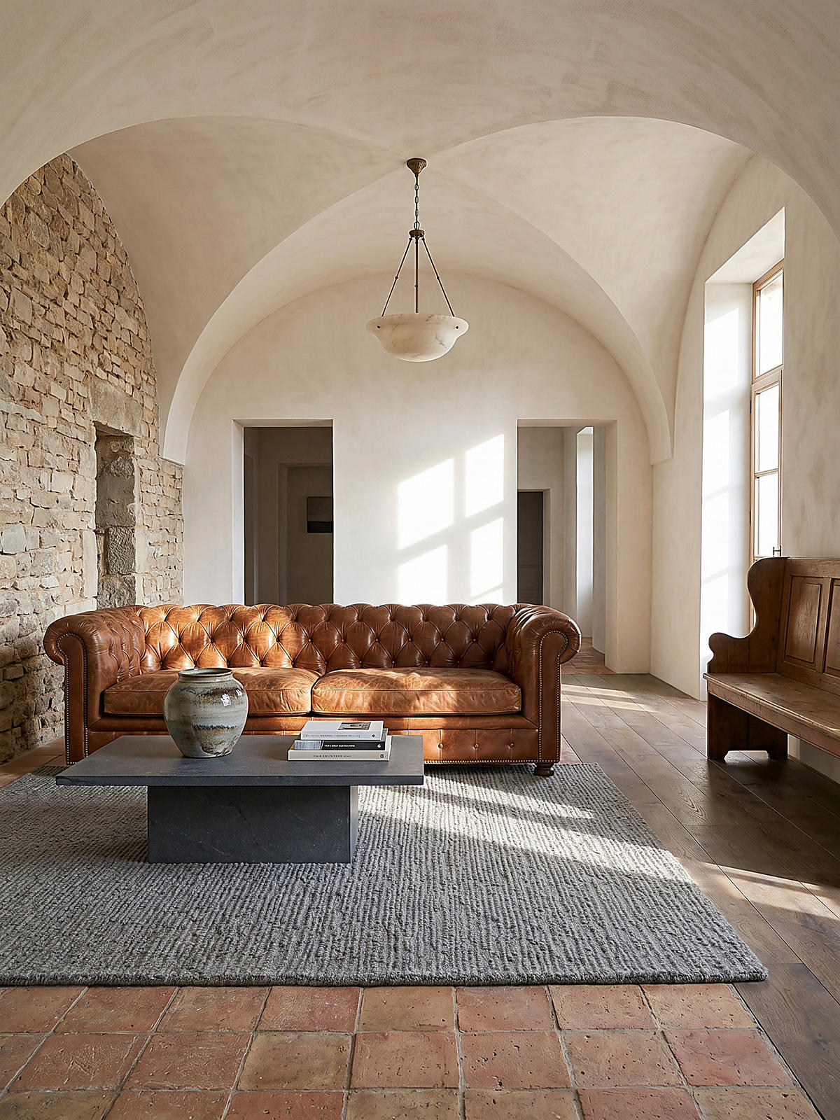 WOLLTEPPICH ALNE, einfarbig, Grau, 160 x 230 cm - Grau, Textil (230/160cm) - KADIMA DESIGN