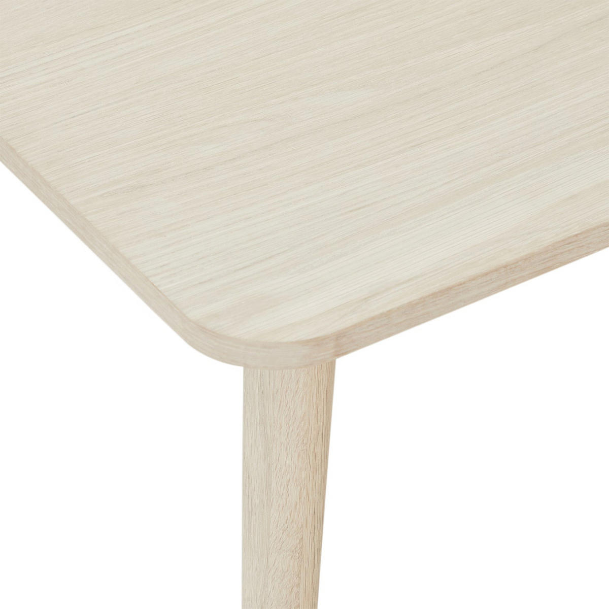 COUCHTISCH quadratisch Eiche massiv 90/90/52 cm - Beige, Holz (90/90/52cm) - Furnhouse