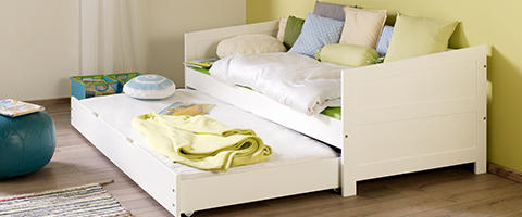 Relita Funktionsbett in Weiß