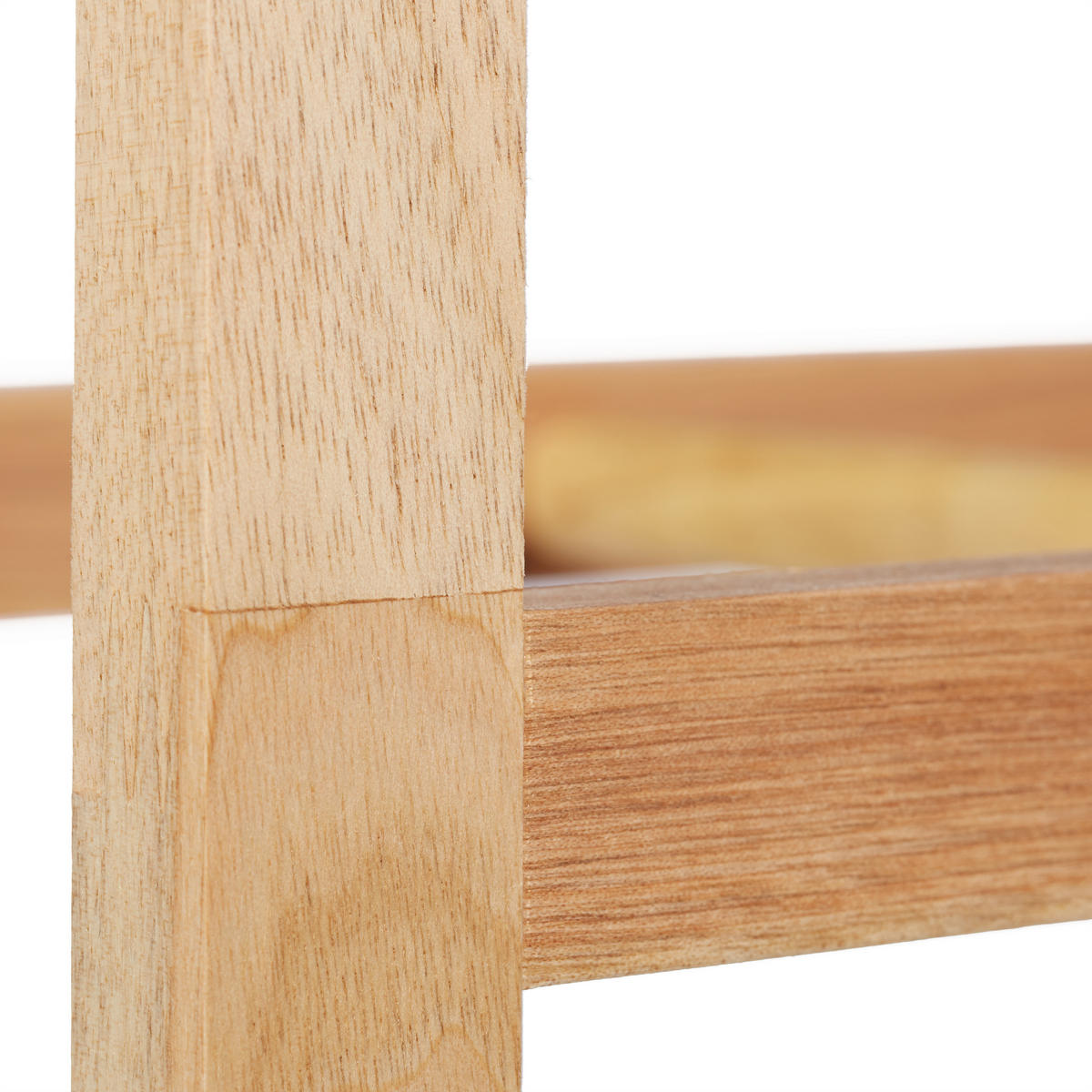 OBSLUŽNÝ stojan - světle hnědá, dřevo (47/102/50cm) - Relaxdays