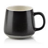 BECHER Lotta Schwarz 13/8.5/9 cm Keramik - Schwarz, Keramik (0.41L) - Mondex