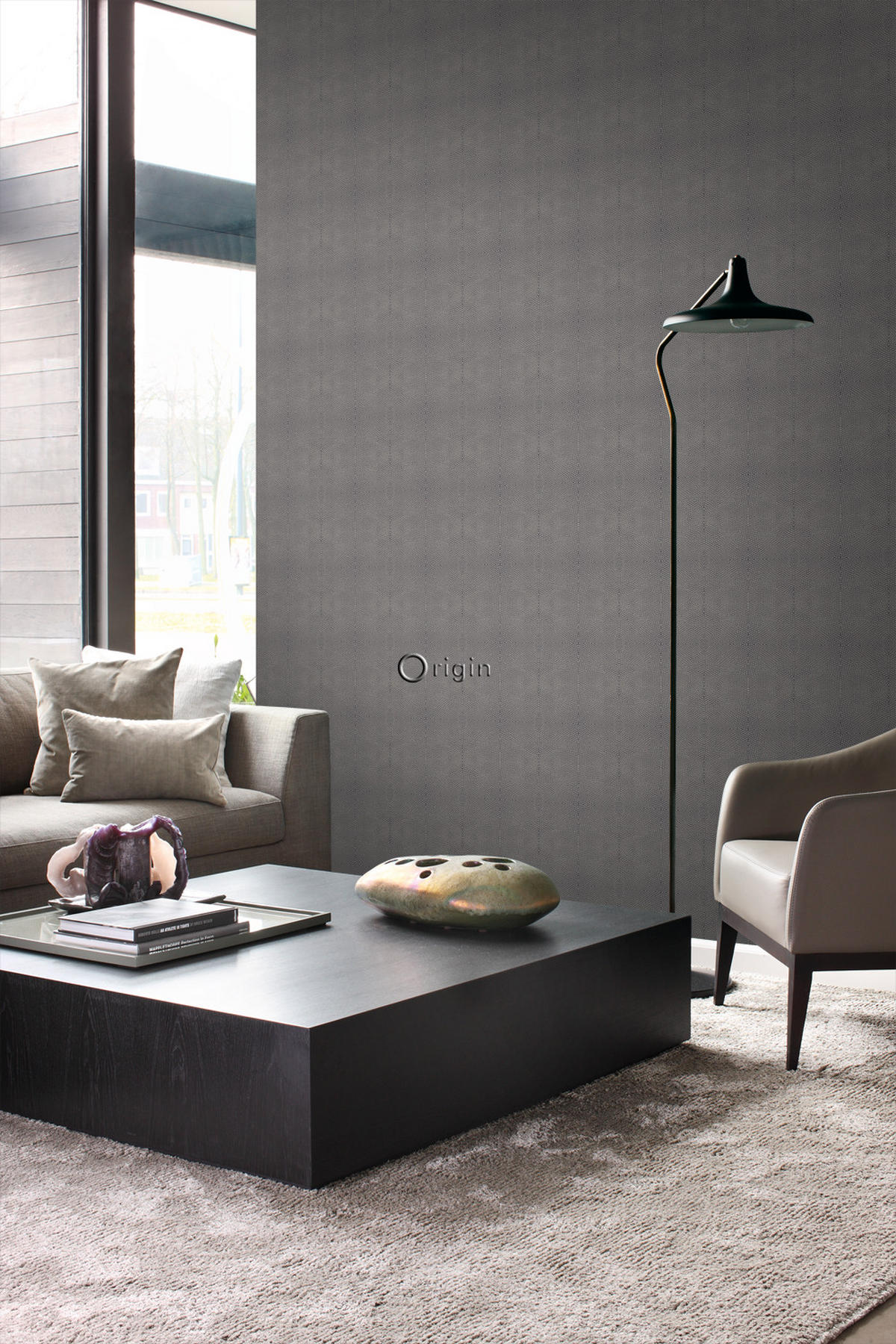 TAPETE Tierhautmuster 53 cm x 10.05 m - Braun, Papier (53/1000cm) - Origin Wallcoverings