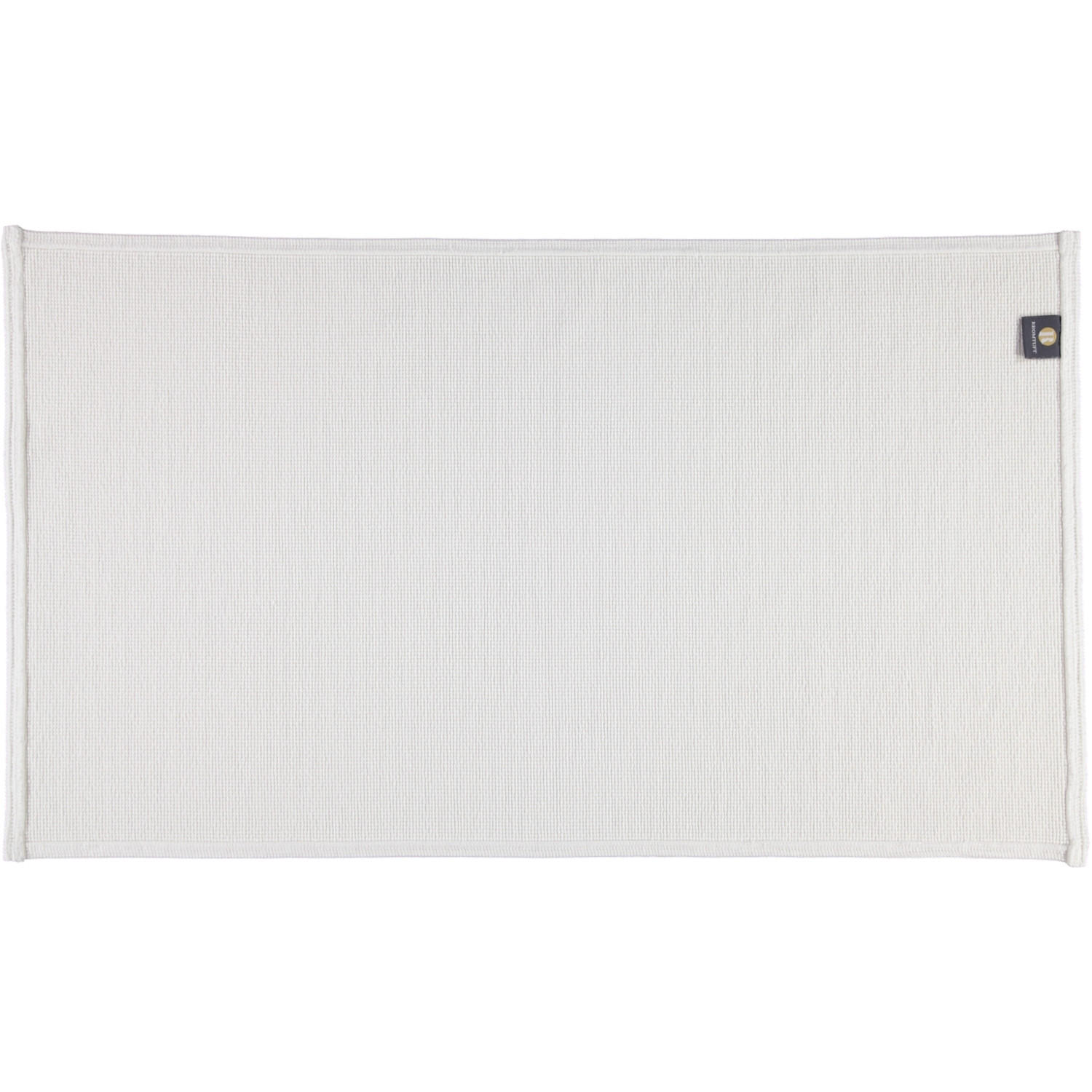 BADEMATTEN PLAIN WEISS - 01 - Weiß, Textil (70/120cm) - Rhomtuft