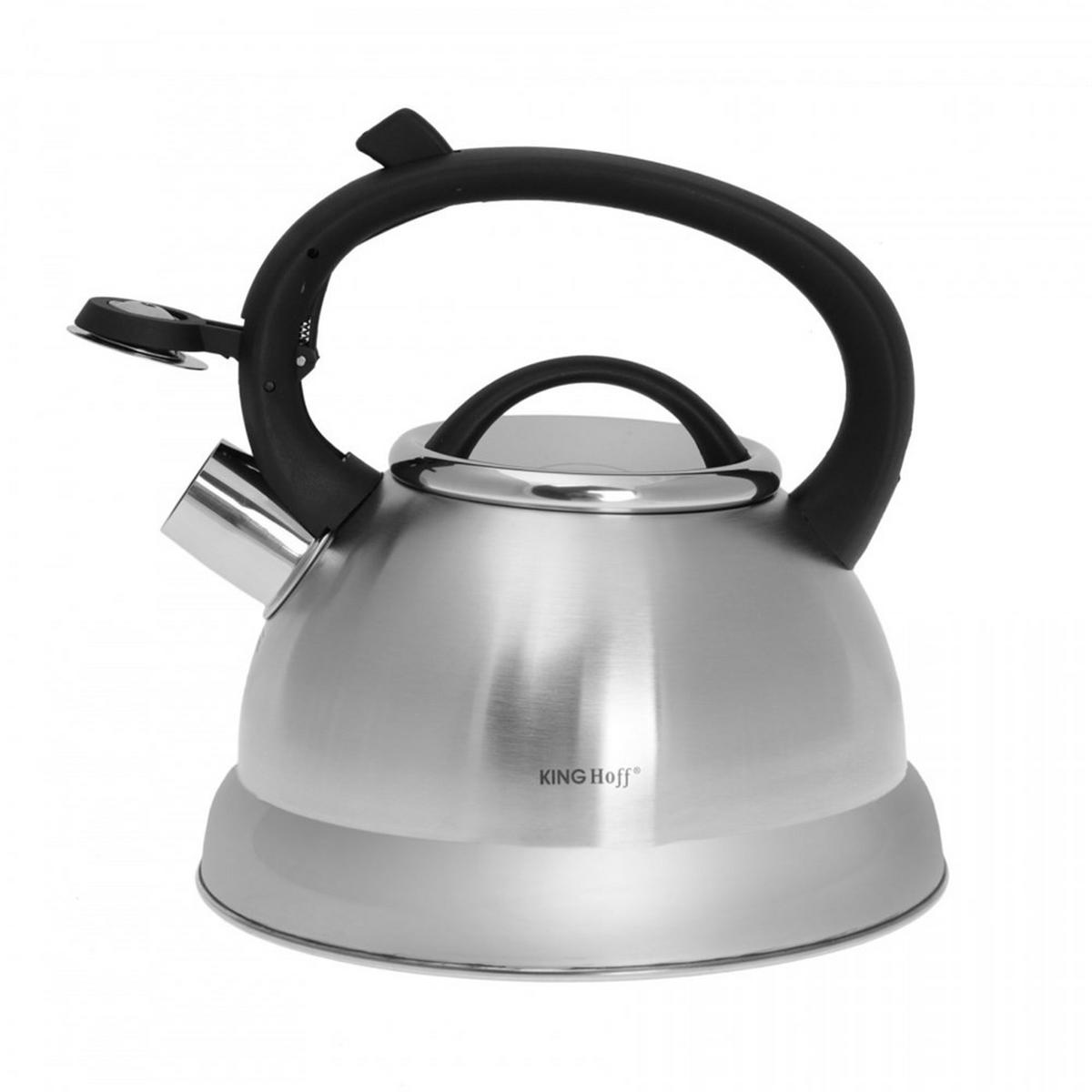 WASSERKESSEL Silber 20/20/19 cm KH3774 - Silberfarben, Metall (20cm) - Kinghoff 