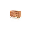 KOMMODE GREG Kernbuche - Kernbuche, Holz (90/63/40cm) - byoak
