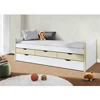 KINDERBETT Valka Weiß 205/98.2/63 cm - Weiß, Holz (90/190cm) - Calicosy