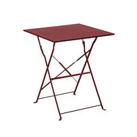 BISTROTISCH, Lila - Lila, Metall (60/60/71cm) - Oviala