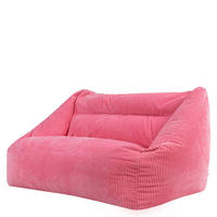 SITZSACK Sofa Cecilia Cord - Magenta, Textil (160/70/93cm) - icon