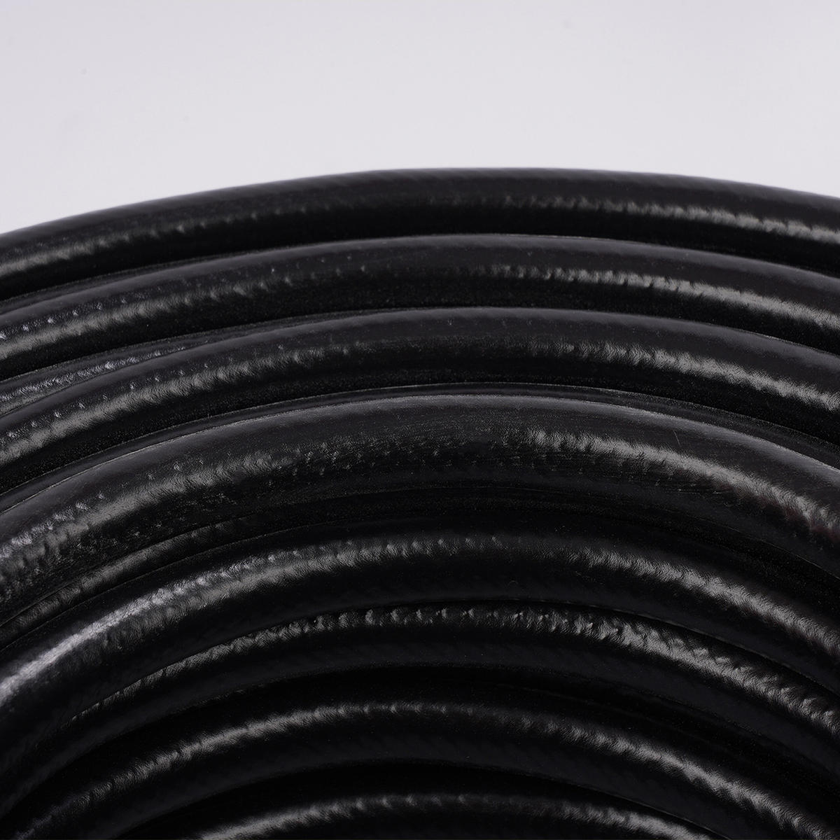 GARTENSCHLAUCH Schwarz 100 m UV beständig - Schwarz, Kunststoff (10000cm) - Relaxdays