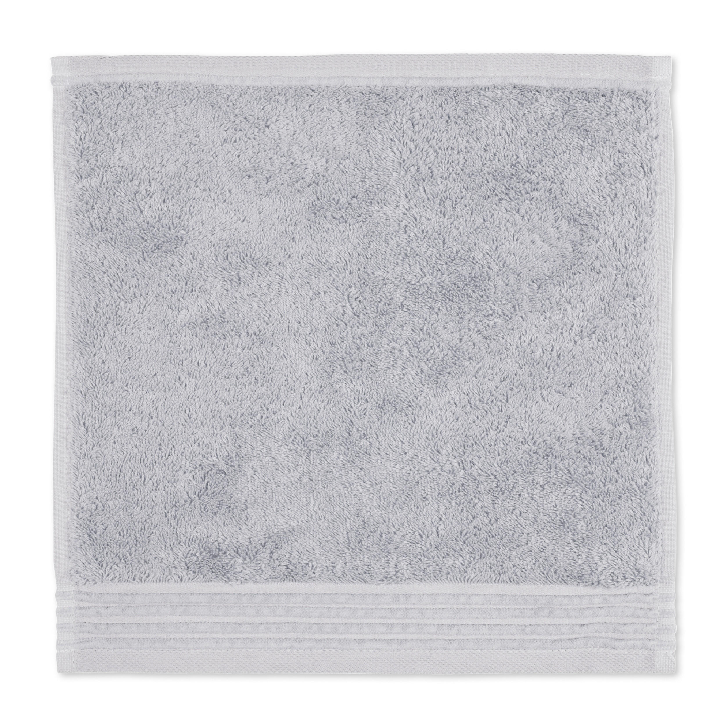 Möve Seiftuch Silber 30x30 cm
