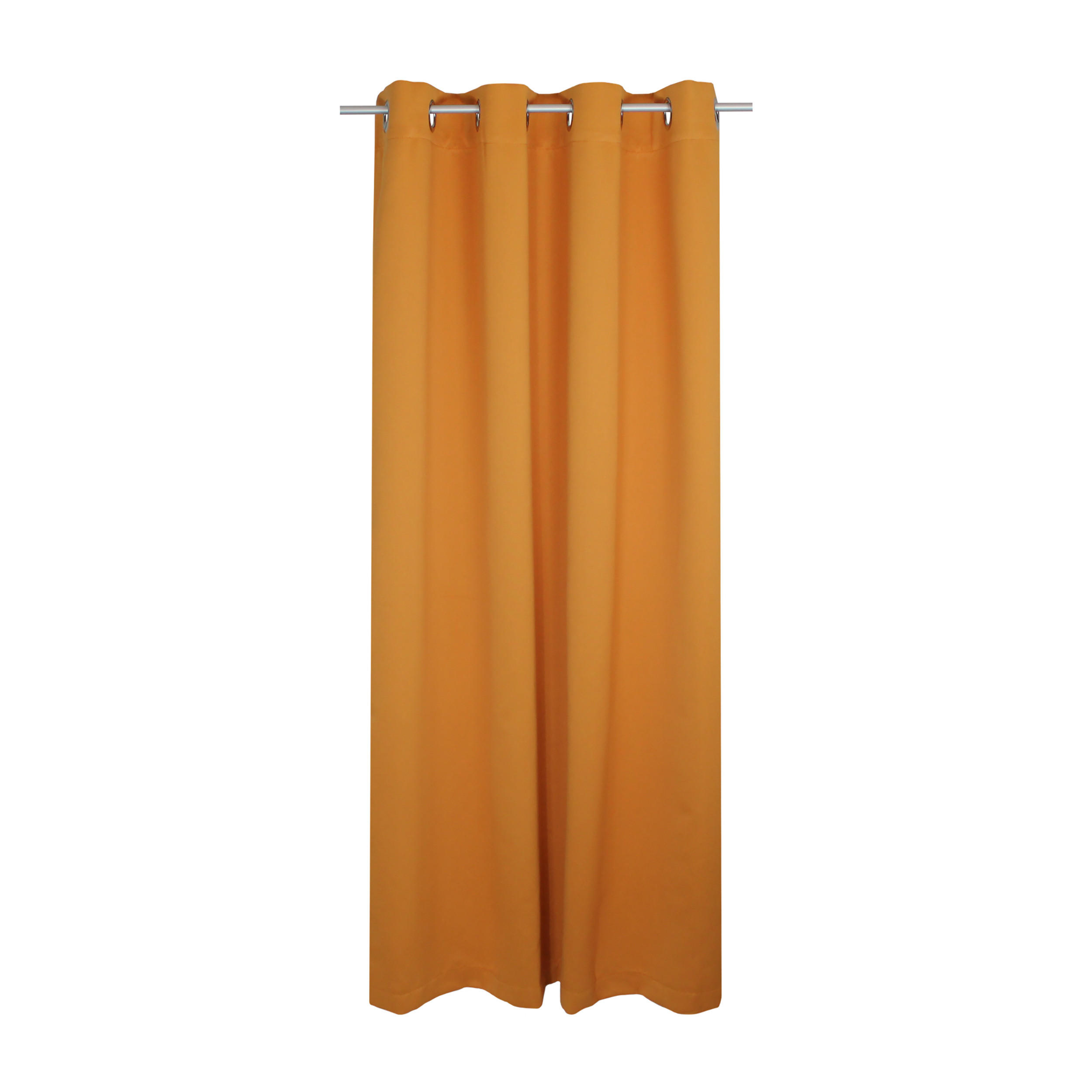 VERDUNKELUNGSVORHANG Ösen 300/245 cm Orange - Orange, Textil (300/245cm) - TiborTex
