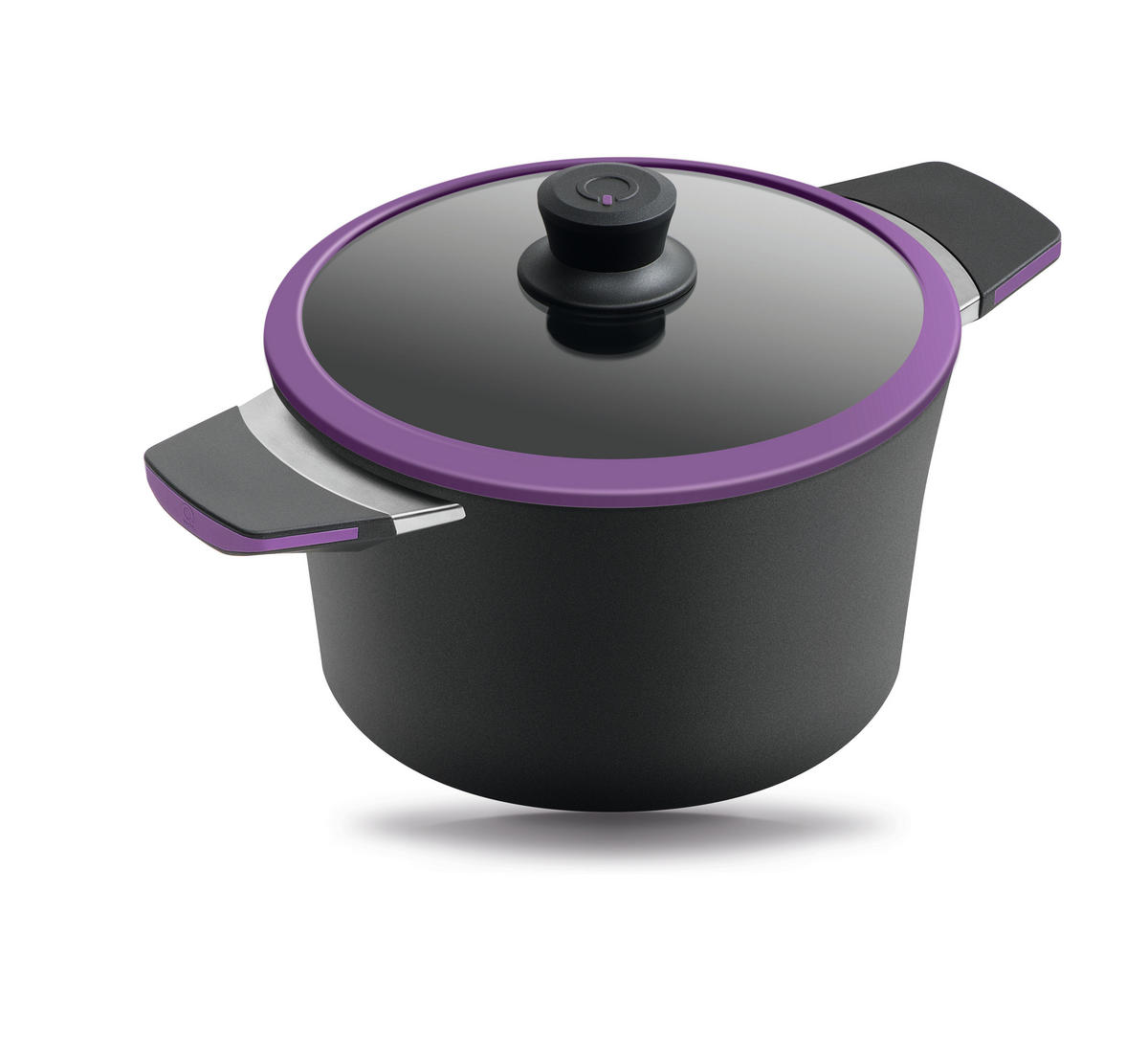 KOCHTOPF INDUKTION ⌀24cm - AUBERGINE - Aubergine, Metall (24cm) - Gastrolux