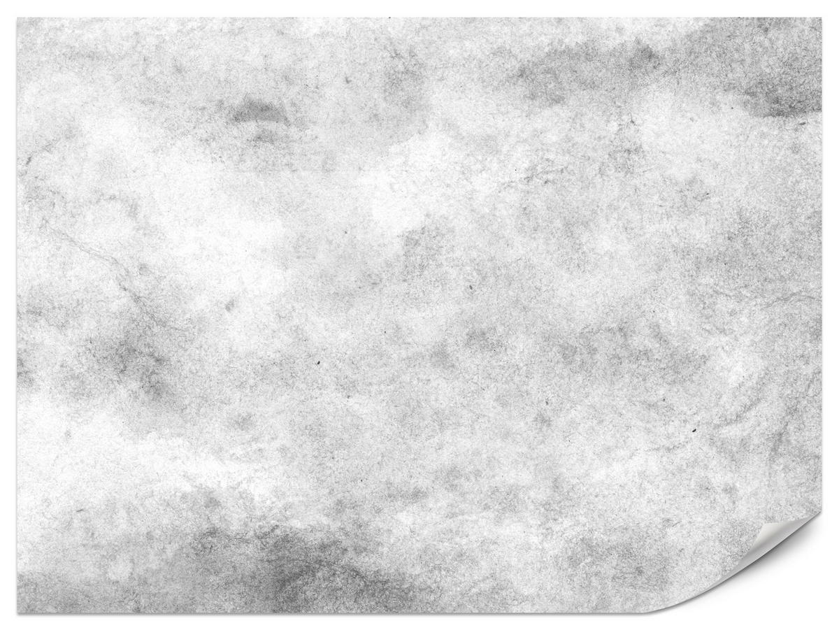 FOTOTAPETE für Wohnzimmer Grauer Beton Minimalismus Loft 300x210 - Weiß/Grau, Papier (300/210cm) - Muralo