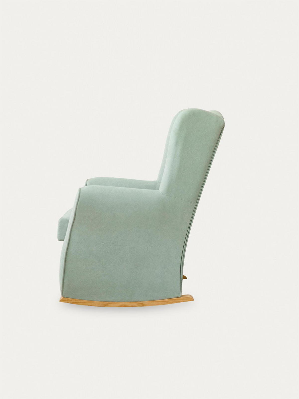 SCHAUKELSESSEL Hilde Minze 78 cm x 102 cm - Mintgrün, Textil (78/102/91cm) - Kenay Home