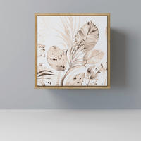 SIDEBOARD WILD TENDERNESS, Eichefarben, 57,5x42x57,5 cm, Ohne Füße - Eichefarben/Multicolor, Holzwerkstoff (57.5/57.5/42cm) - SpaceRebels