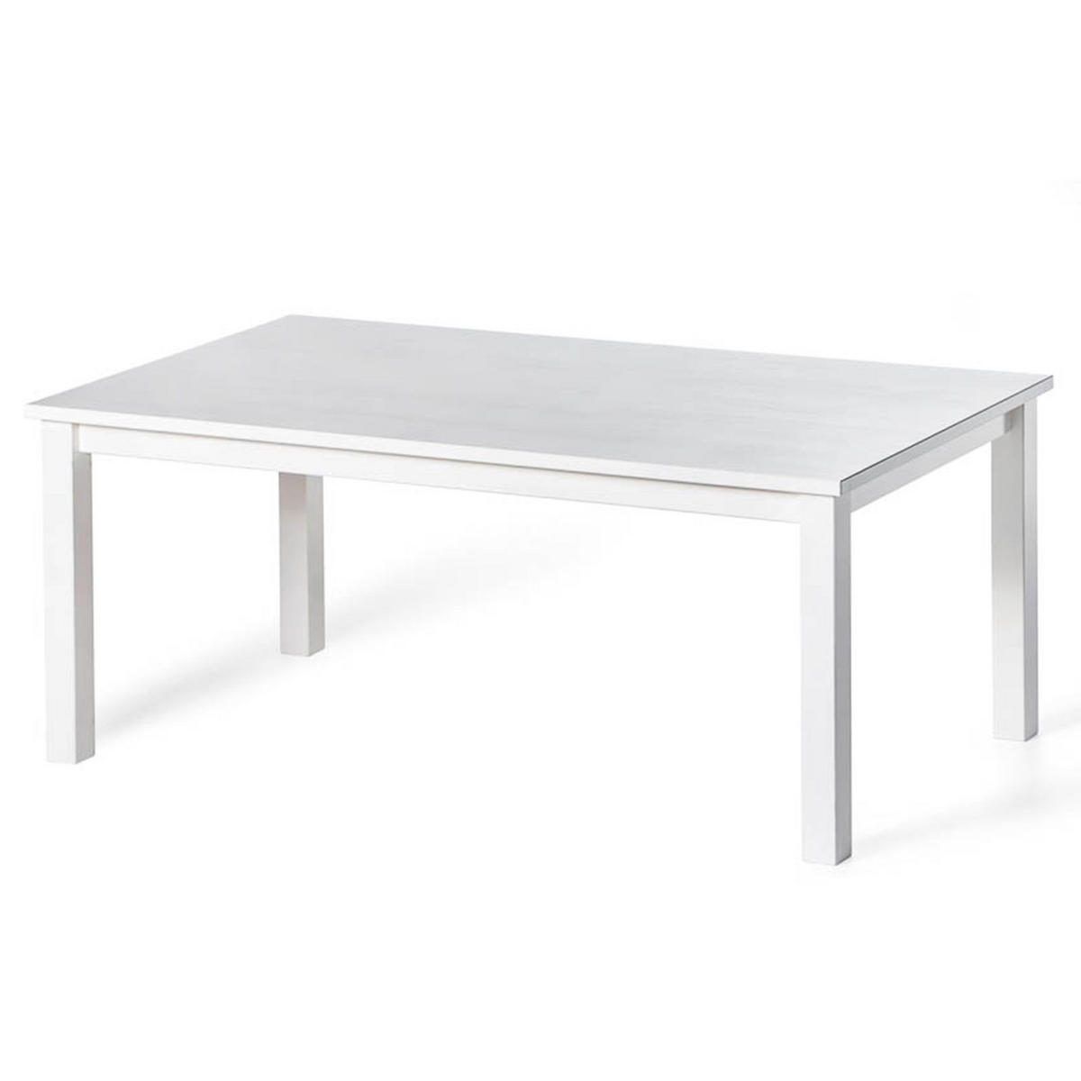 COUCHTISCH Massivholz 60/110/45 cm - Weiß, Holz (60/110/45cm) - hagge home