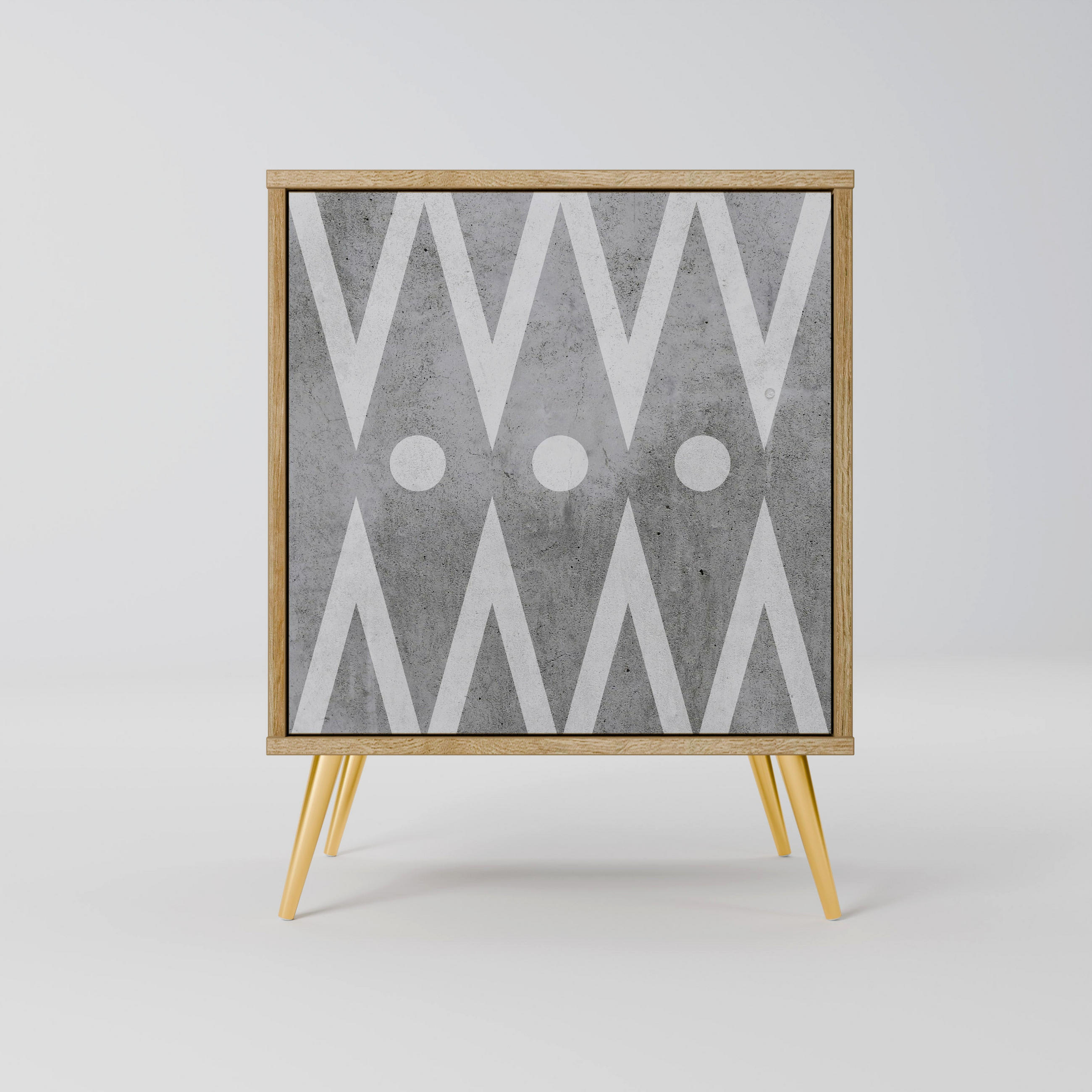 SpaceRebels Sideboard Eiche 57.5x75.5x42 cm