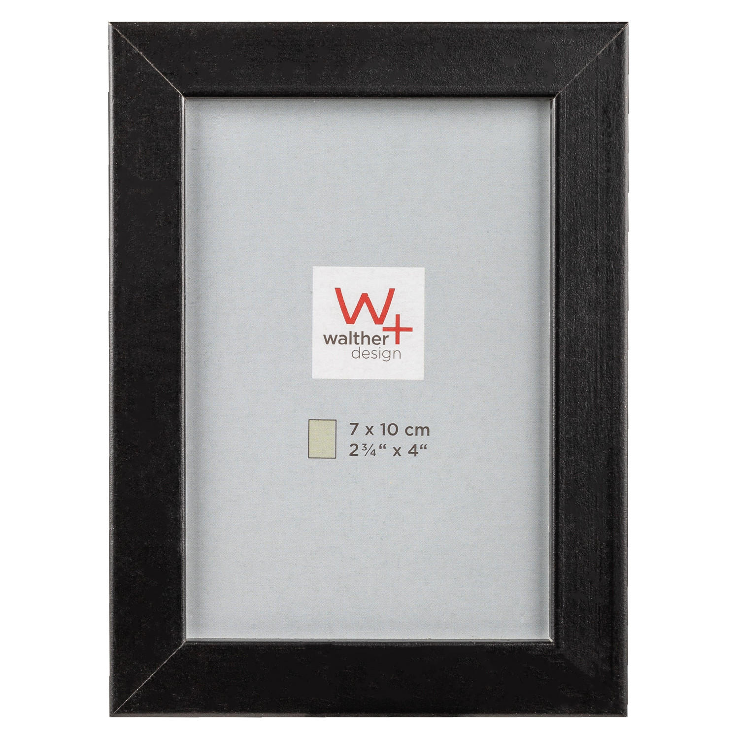 walther design Bilderrahmen Schwarz 9.5x12 cm