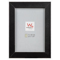 BILDERRAHMEN Peppers Holzrahmen 7x10 Schwarz - Schwarz, Holzwerkstoff (9.5/12/1.5cm) - walther design