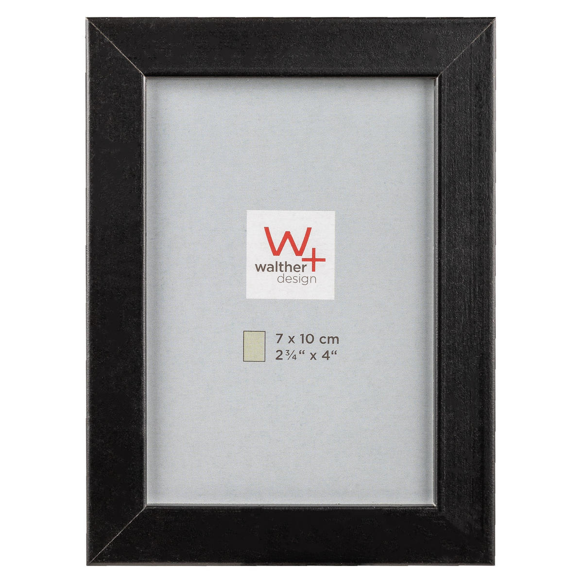 BILDERRAHMEN Peppers Holzrahmen 7x10 Schwarz - Schwarz, Holzwerkstoff (9.5/12/1.5cm) - walther design